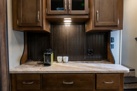 Grand Design 5th Wheel single artiste trailer available for film productions in Bulgaria, Greece and Romania