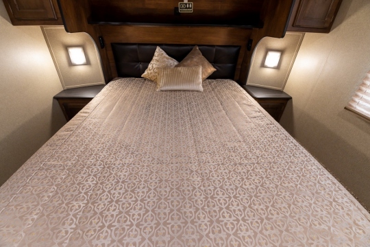 Grand Design 5th Wheel single artiste trailer available for film productions in Bulgaria, Greece and Romania