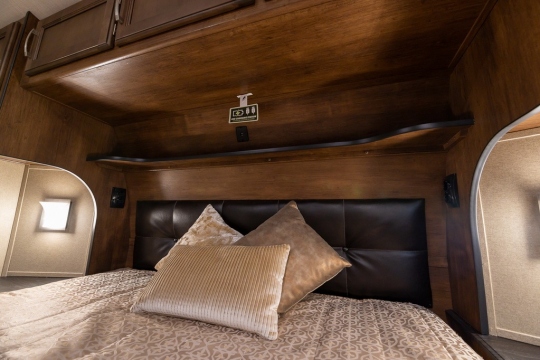 Grand Design 5th Wheel single artiste trailer available for film productions in Bulgaria, Greece and Romania
